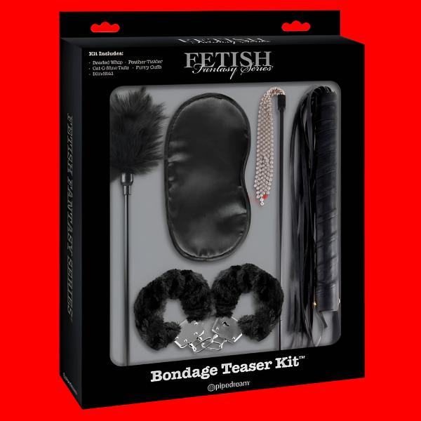 Fetish Fantasy Bondage Teaser Kit Black