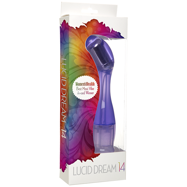 Lucid Dream No 14 Multi-Speed Waterproof G-Spot Vibrator - Purple