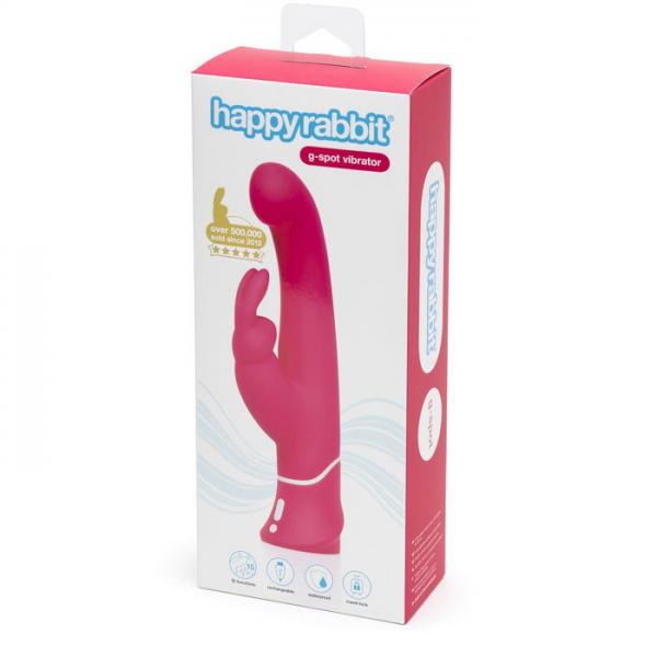 Happy Rabbit 2 G-Spot Vibrator Pink USB Rechargeable