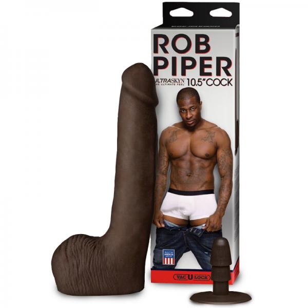 Rob Piper Ultraskyn 10.5 inches Cock Brown Dildo