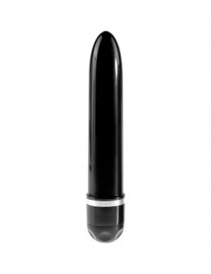 King Cock 7 inches Vibrating Stiffy Beige