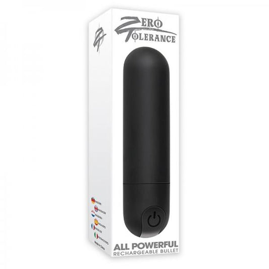 Zero Tolerance All Powerful Rechargeable Black