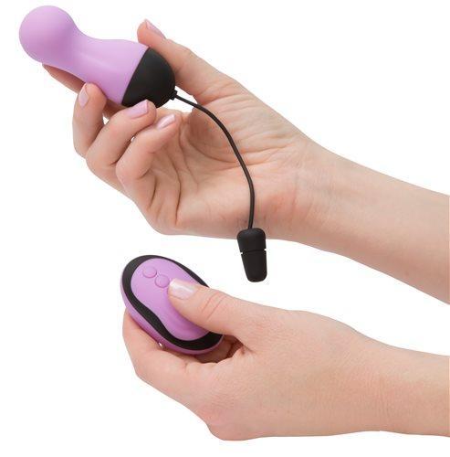 Simple & True Remote Control Vibrating Egg Purple