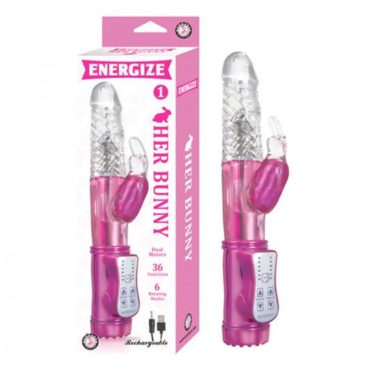 Energize Her Bunny 1 Pink Rabbit Vibrator