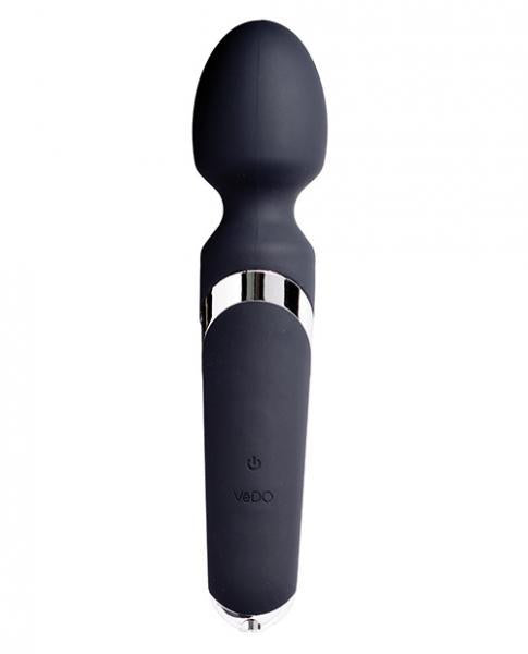 Vedo Wanda Rechargeable Wand Vibe - Just Black