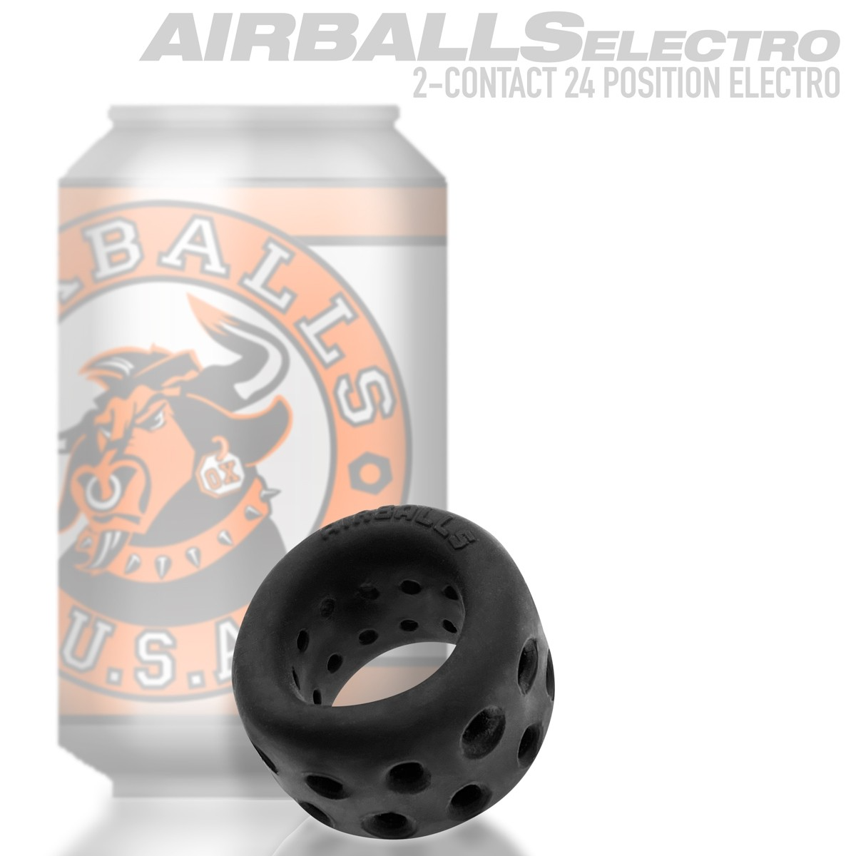 AIRBALLS, air-lite ballstretcher, BLACK ICE