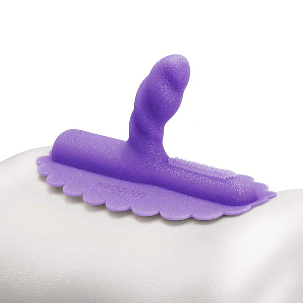 Uni Horn - Twisted Textured Silicone Attachment